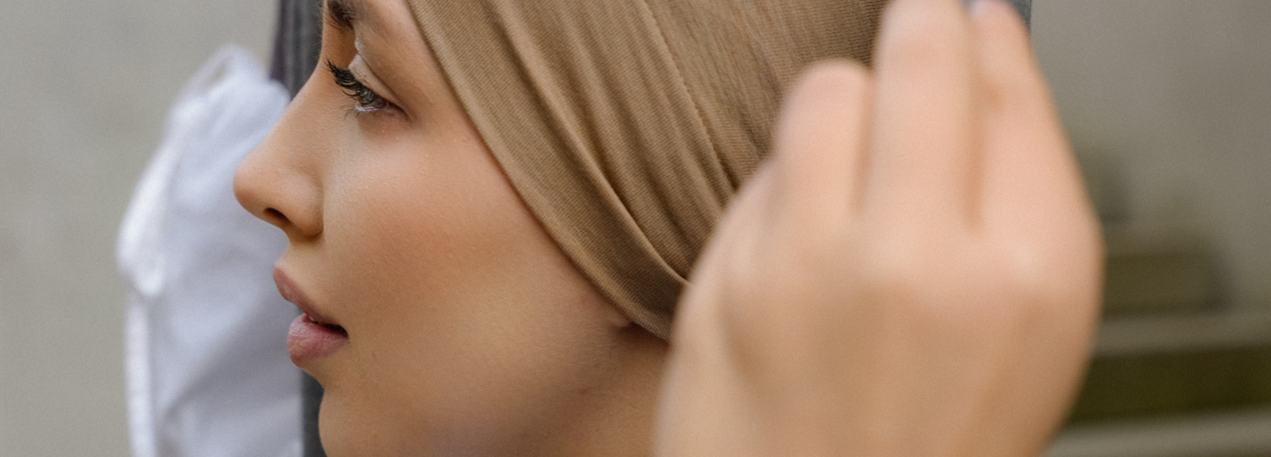 Hijab scarves and bonnets