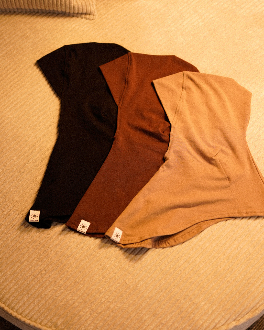 Ninja Bonnet - organic cotton - black