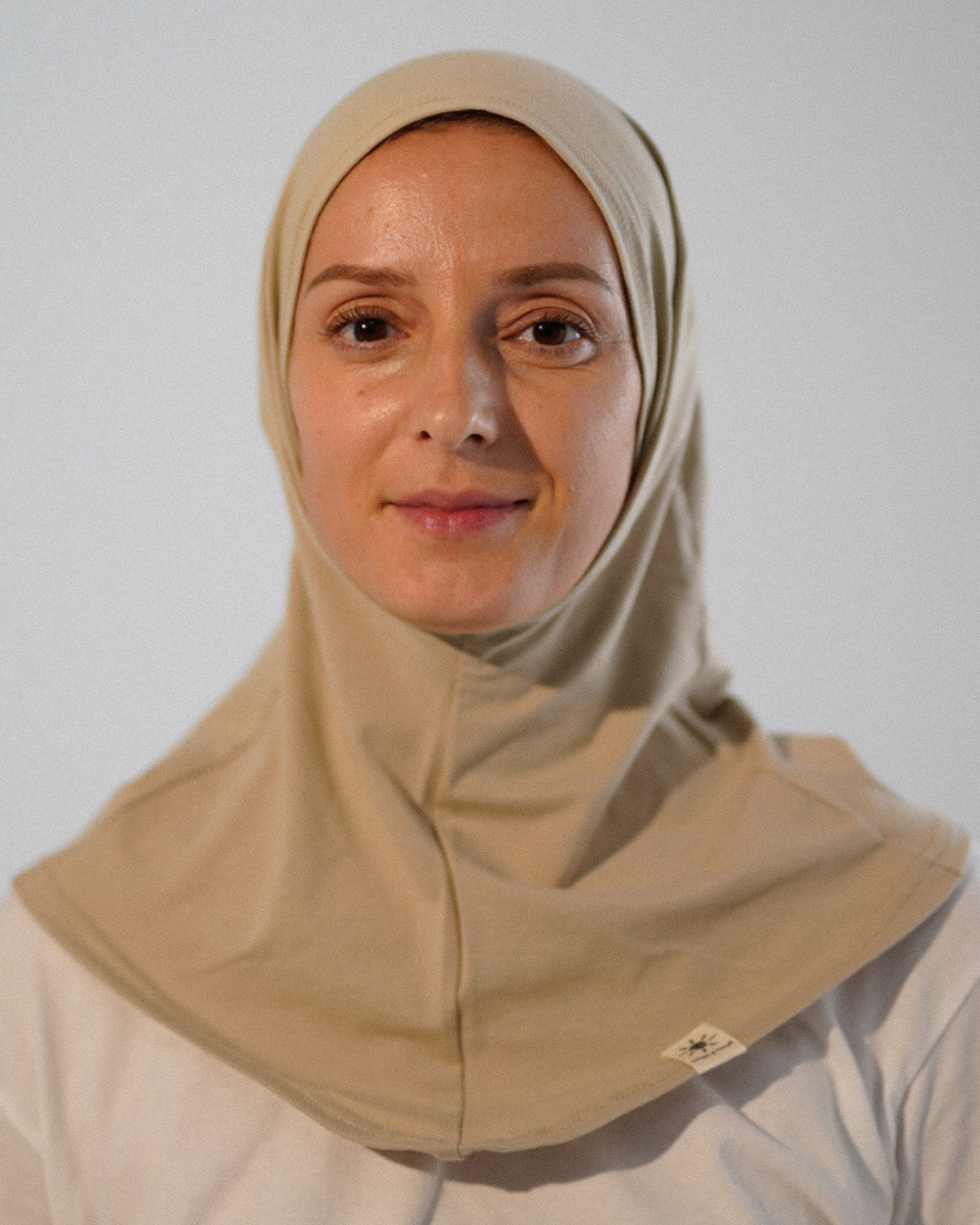 Balaclava - Sports & Leisure Hijab, made from organic cotton - Cashmere