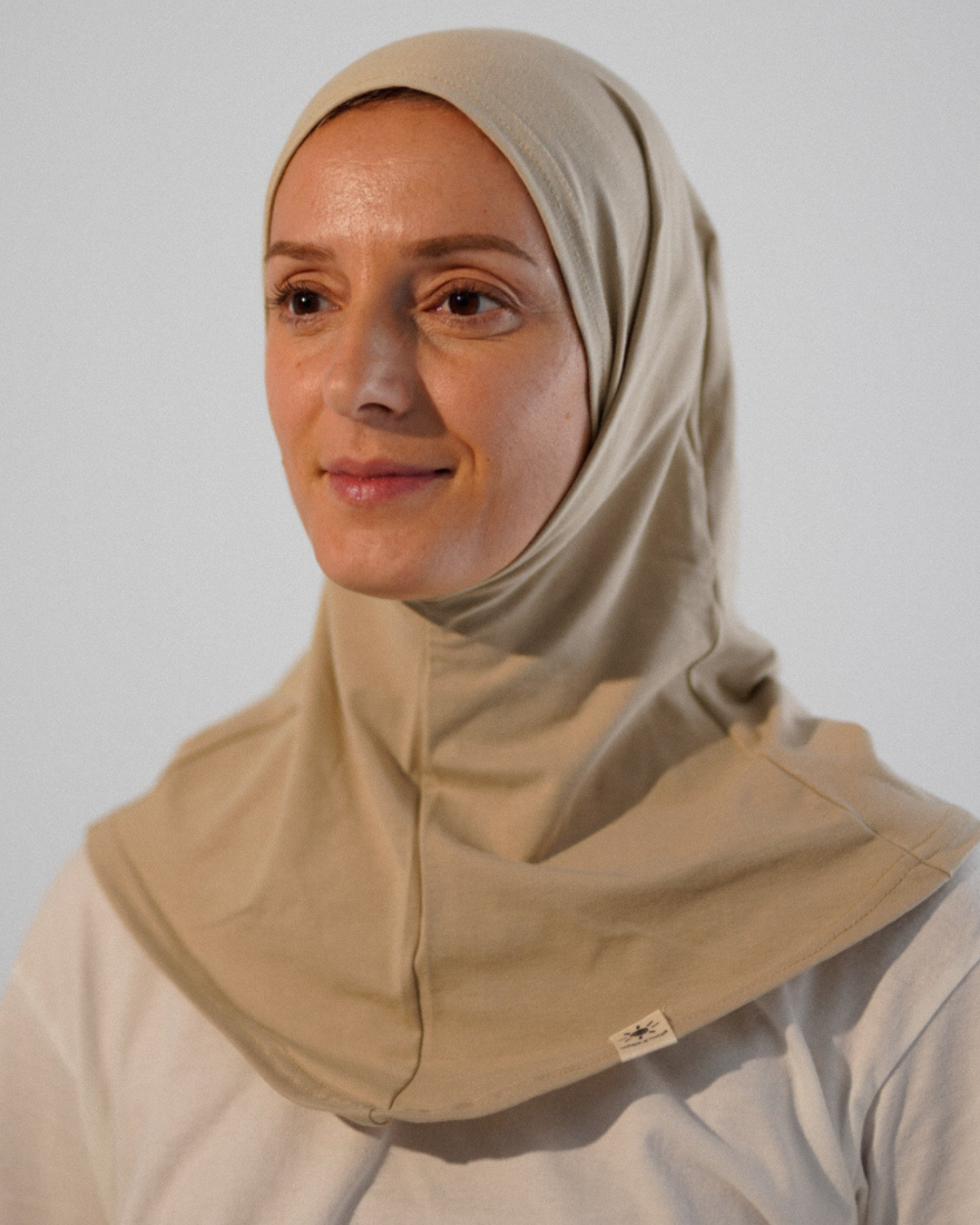Balaclava - Sports & Leisure Hijab, made from organic cotton - Cashmere