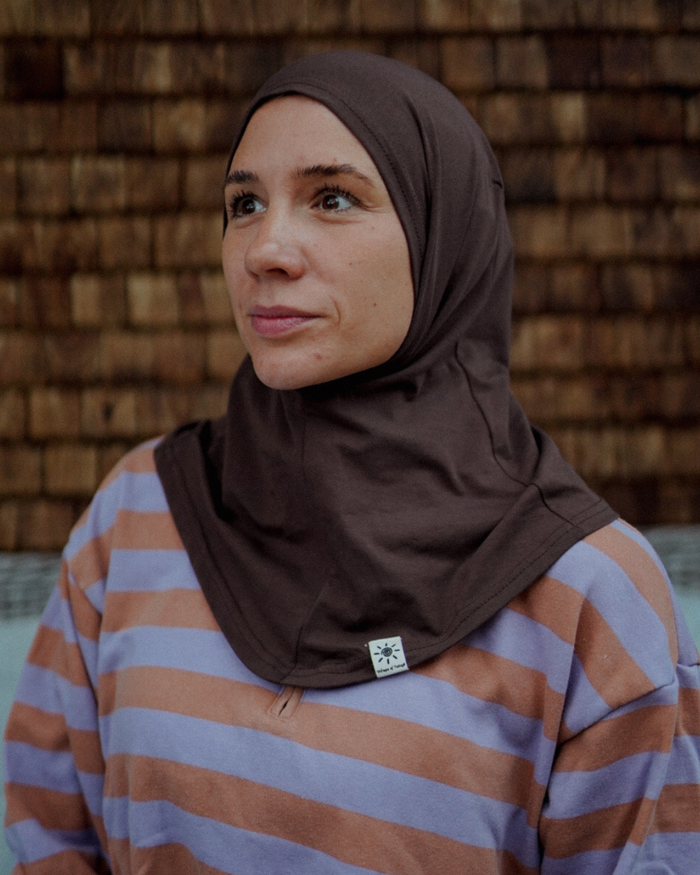 Balaclava - Sports & leisure hijab, made from organic cotton - set of 4