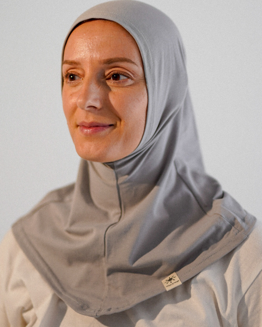 Balaclava - Sports & Leisure Hijab, made from organic cotton - Silverstone
