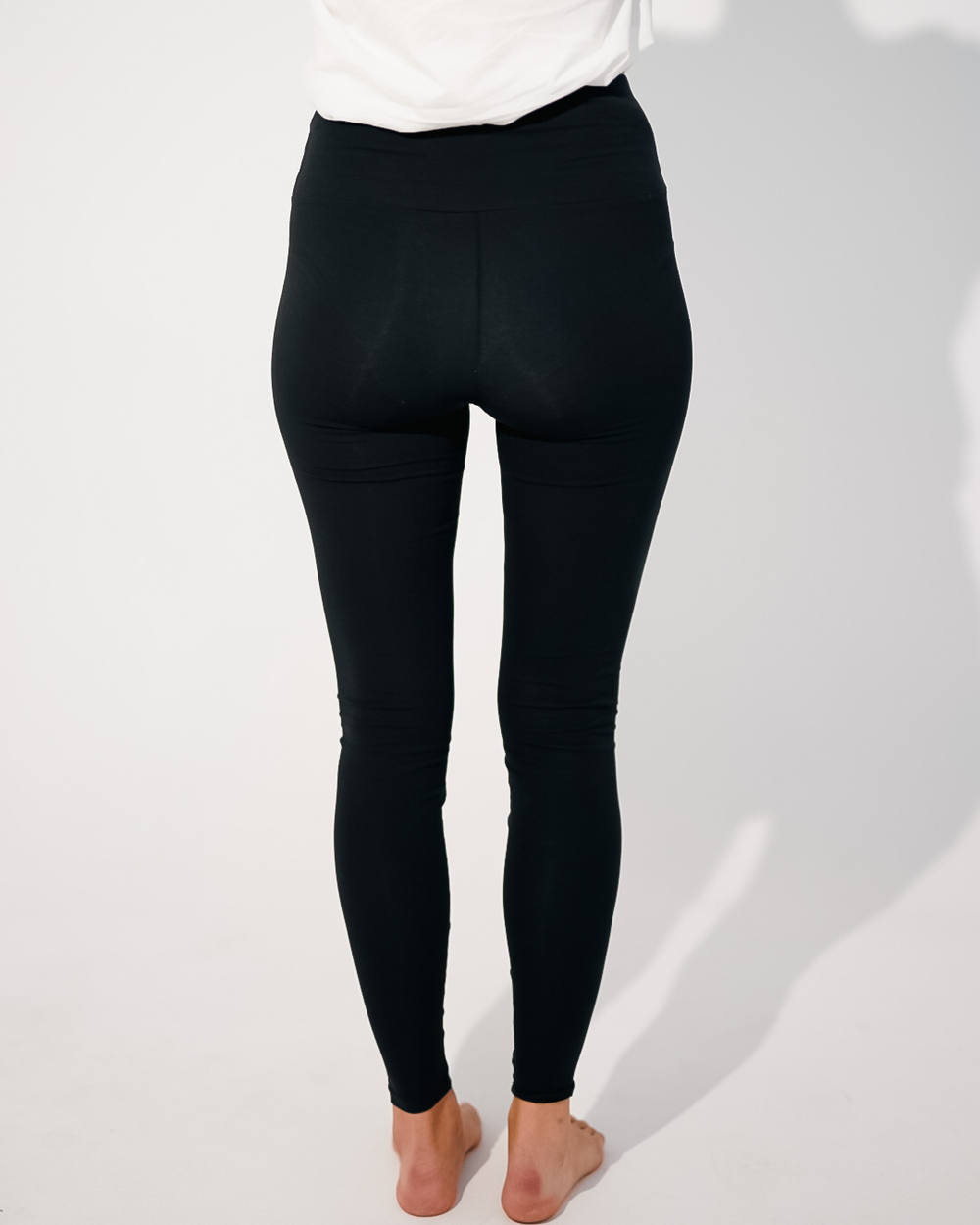 Organic cotton leggings "Yuna" (Black)