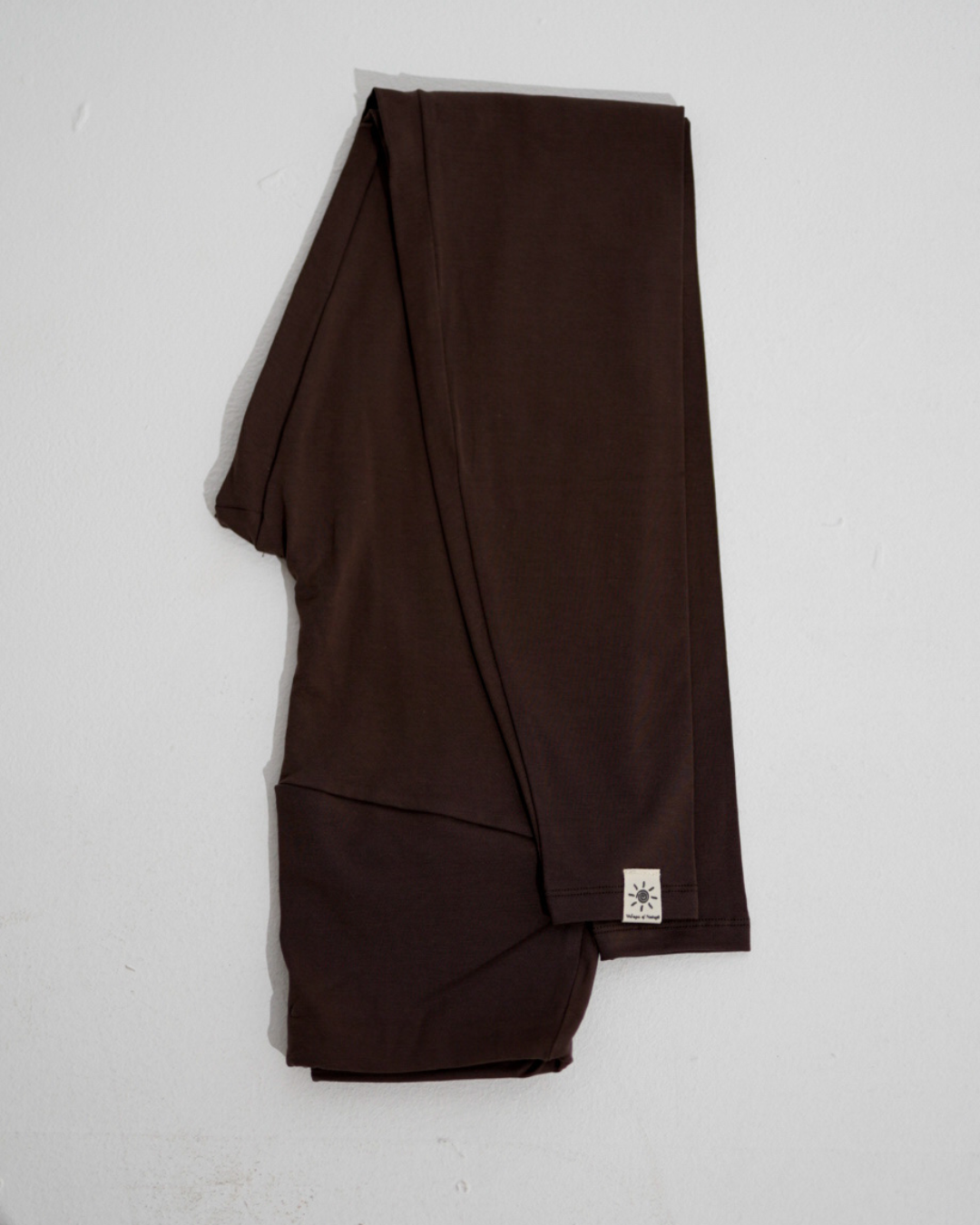 Organic cotton leggings "Yuna" (Chocolate)