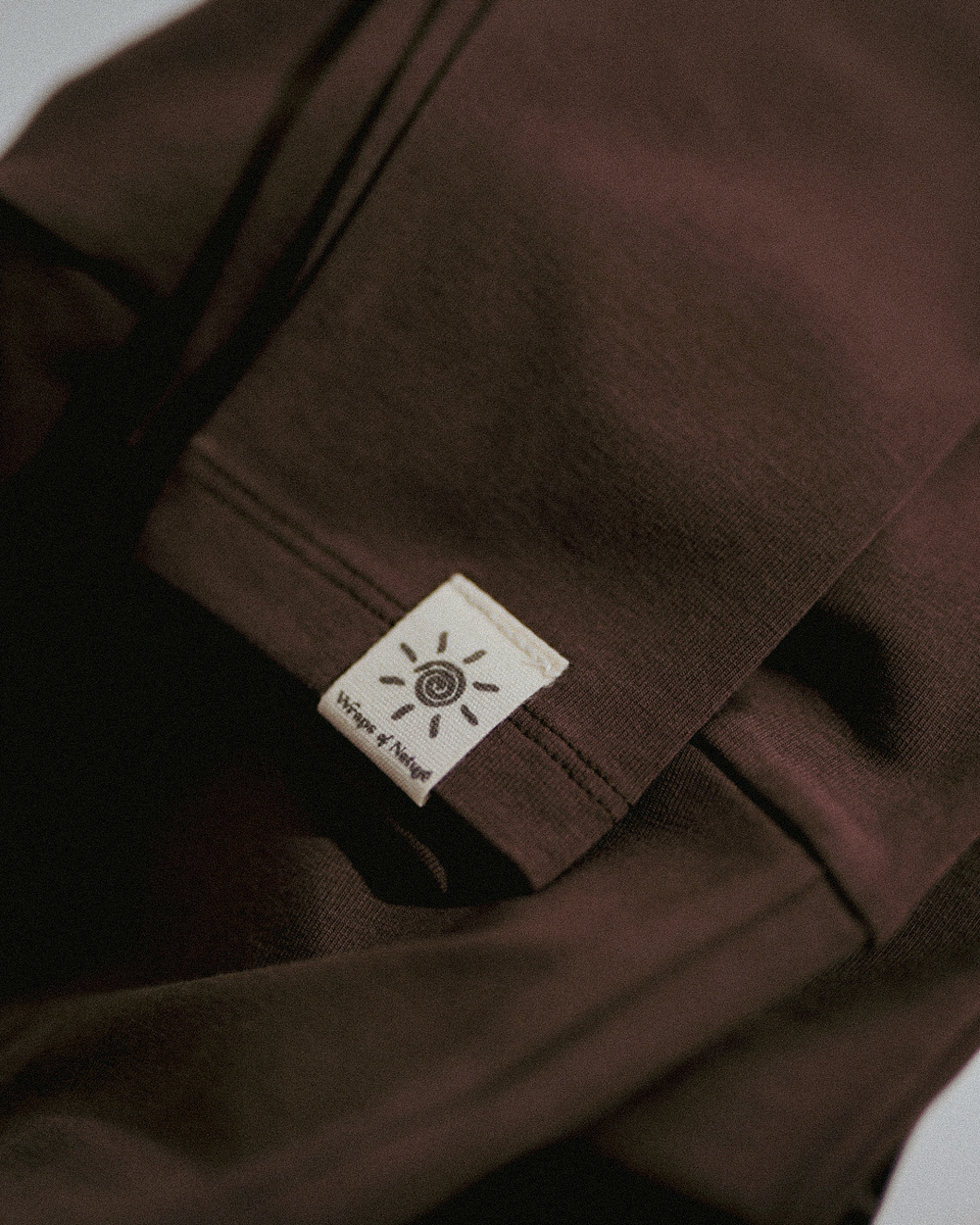 Organic cotton leggings "Yuna" (Chocolate)