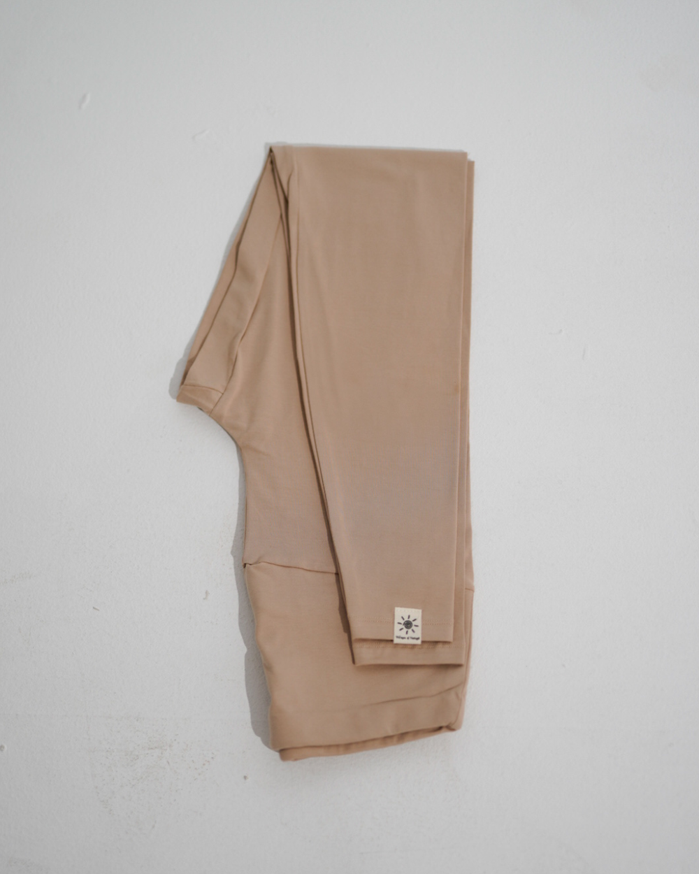 Organic cotton leggings "Yuna" (Light Taupe)
