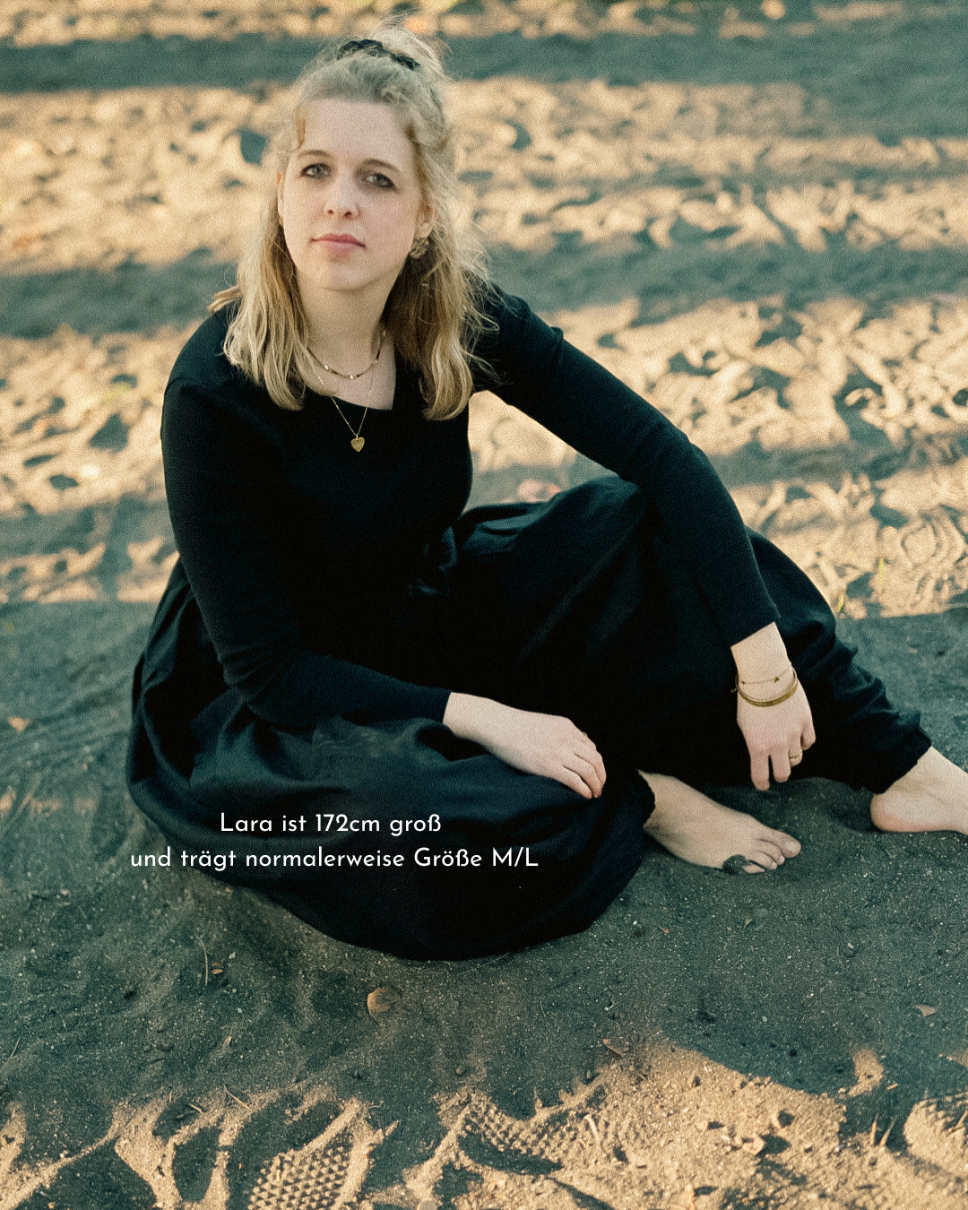 Linen & cotton harem pants "Tiri" (Volcanic Sand)