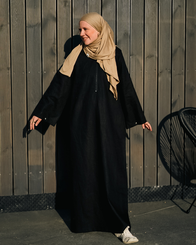Linen abaya 