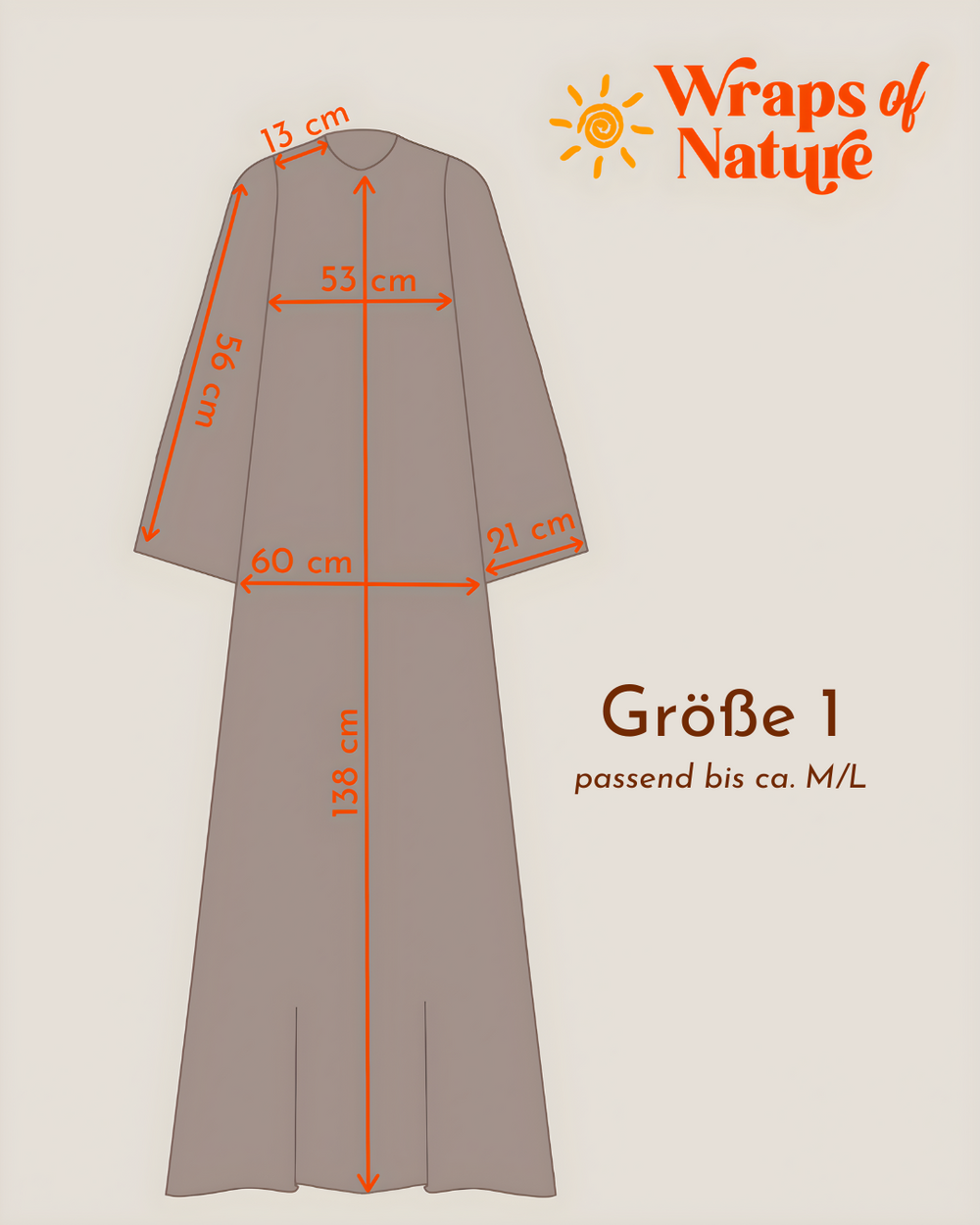Linen abaya "Alma" with cotton - black
