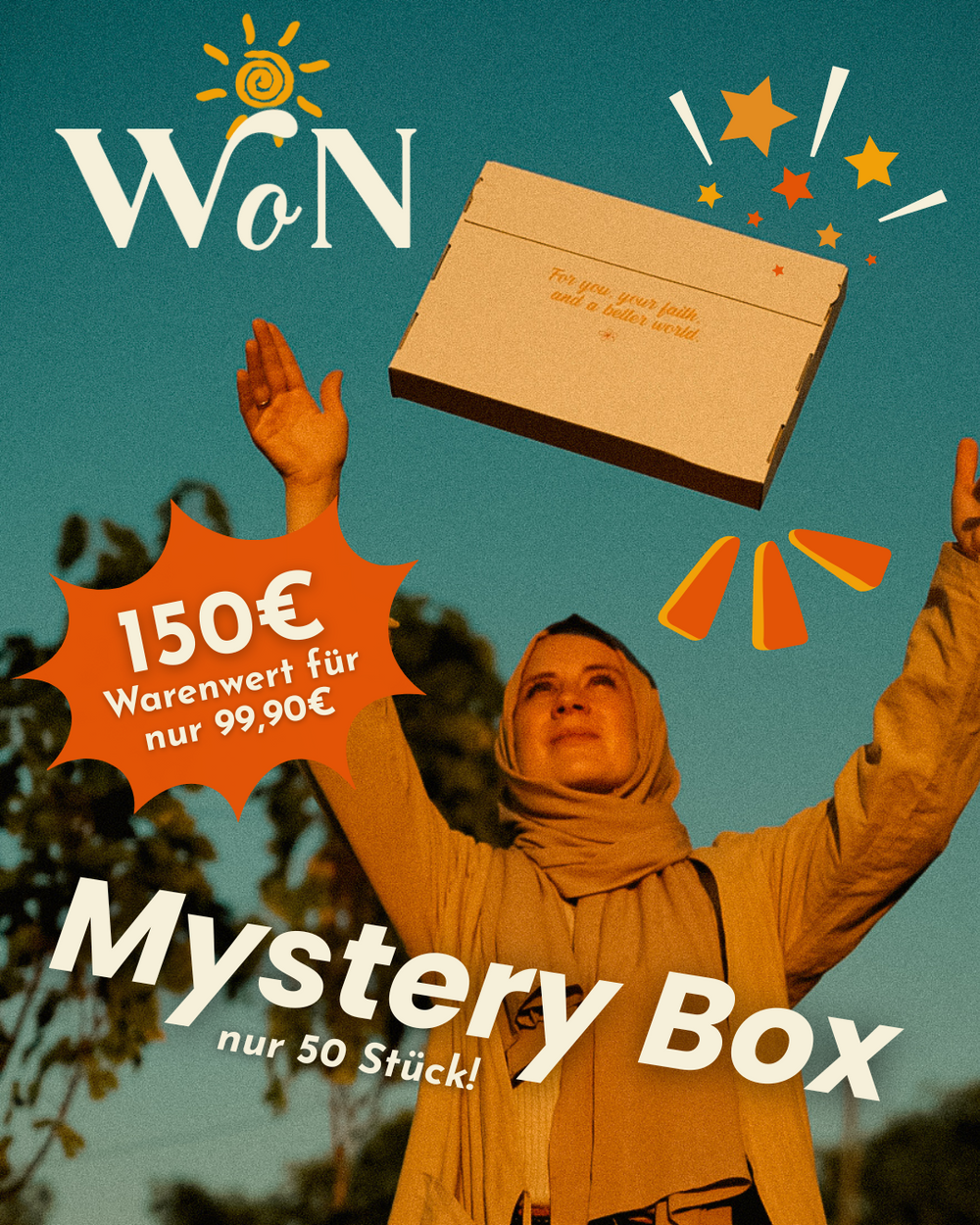 WoN Mystery Box (organic hijabs)
