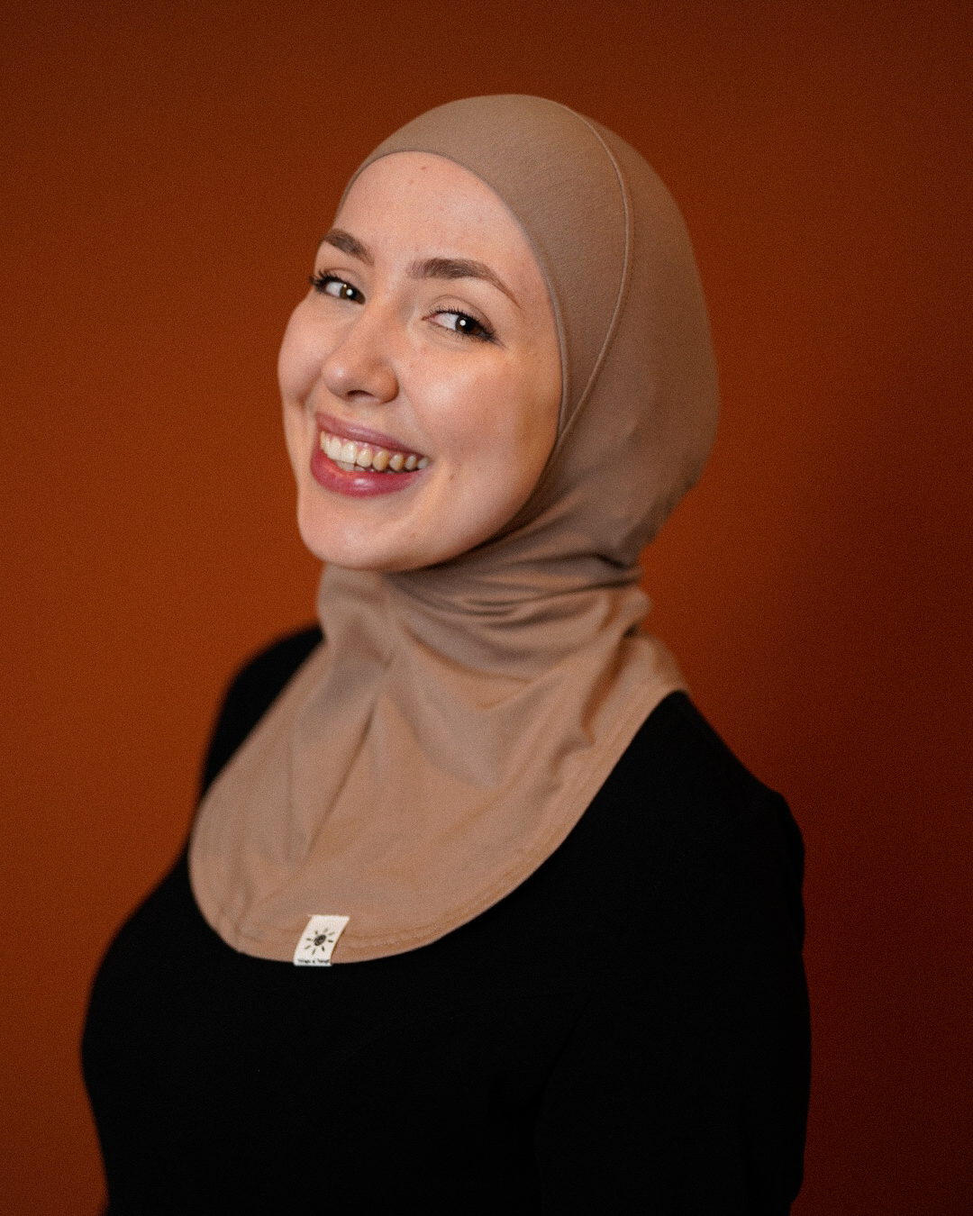 Ninja Bonnet - organic cotton - taupe