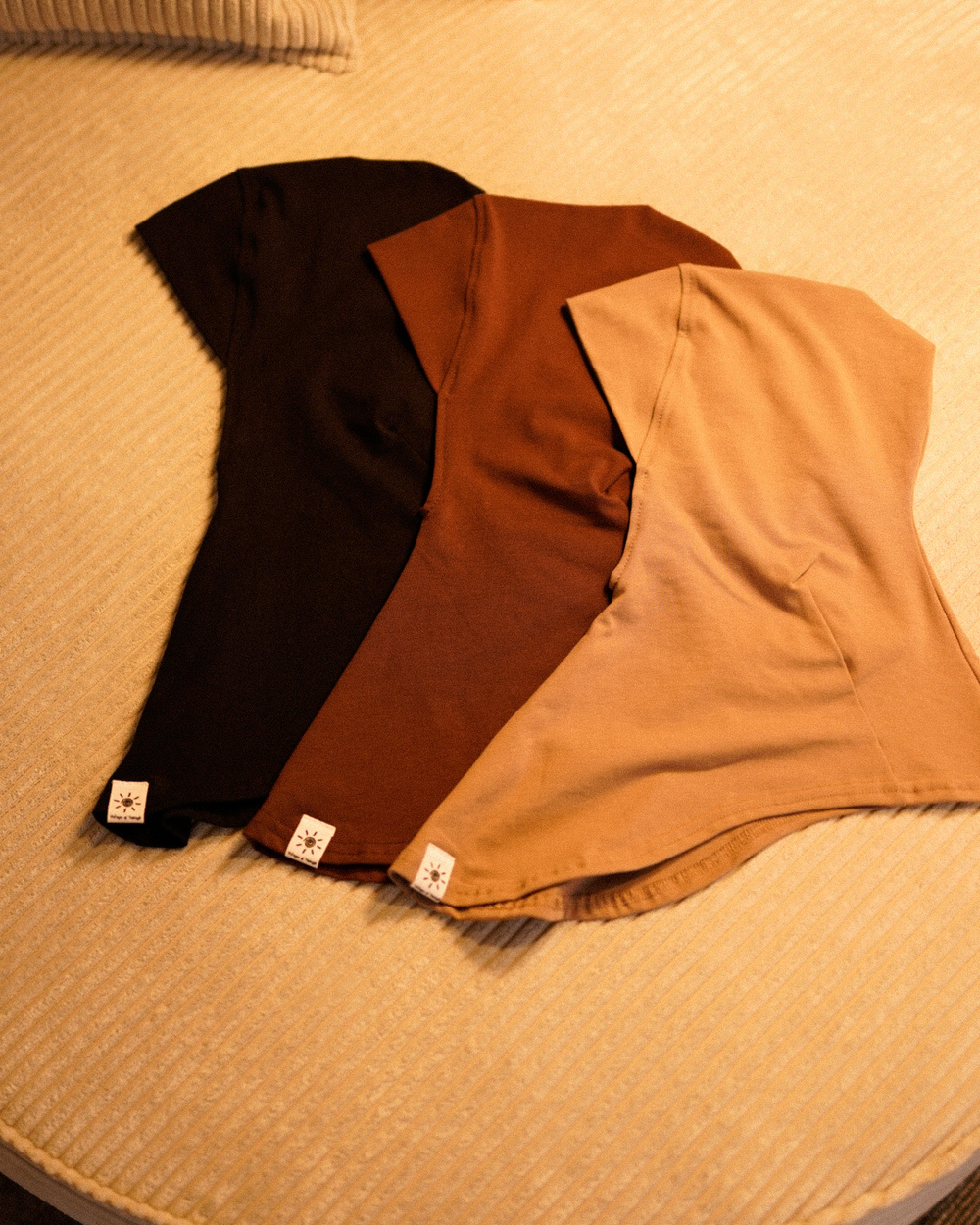 Ninja Bonnet - organic cotton - black