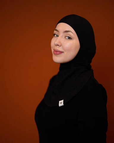 Ninja Bonnet - organic cotton - black
