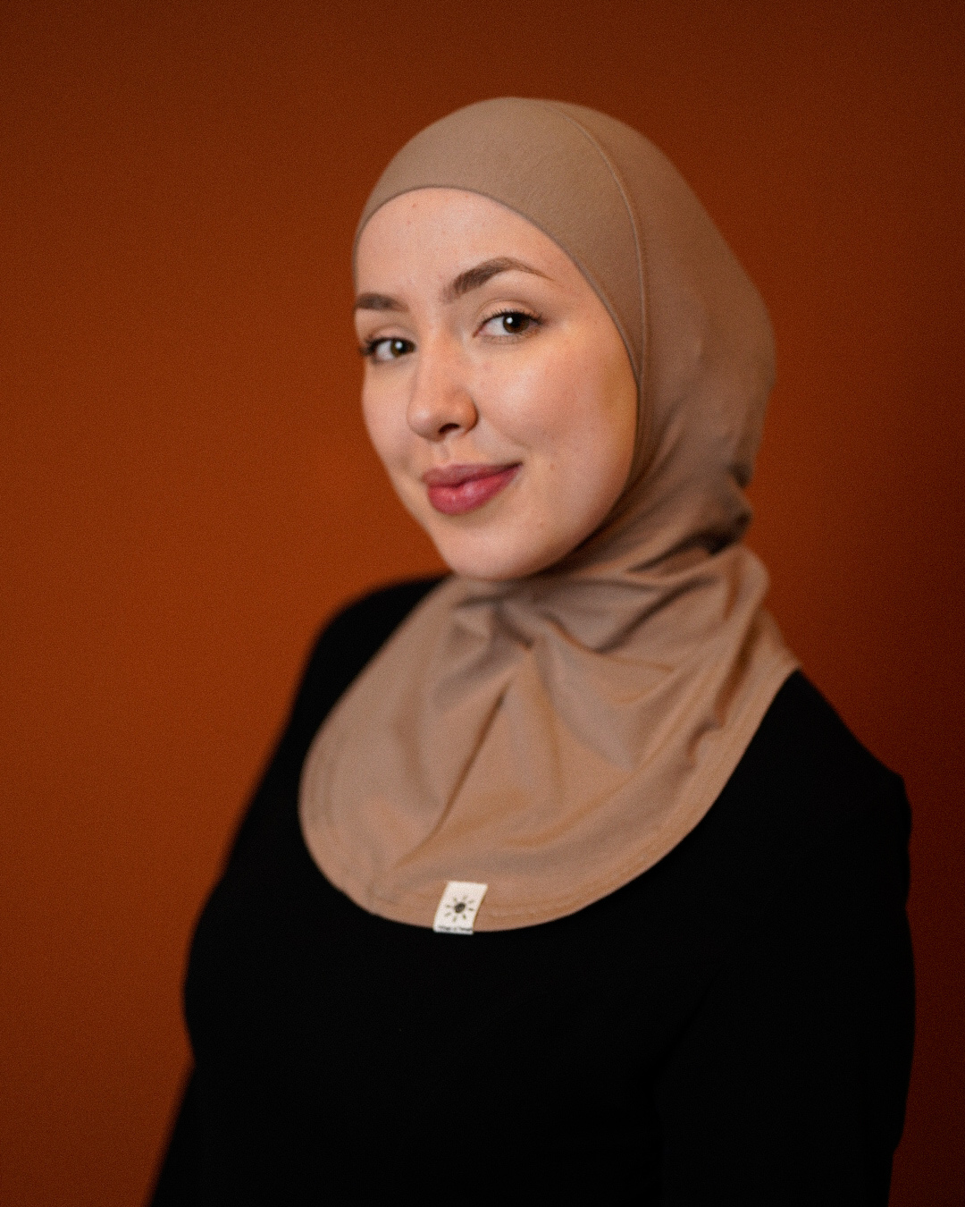 Ninja Bonnet - organic cotton - taupe