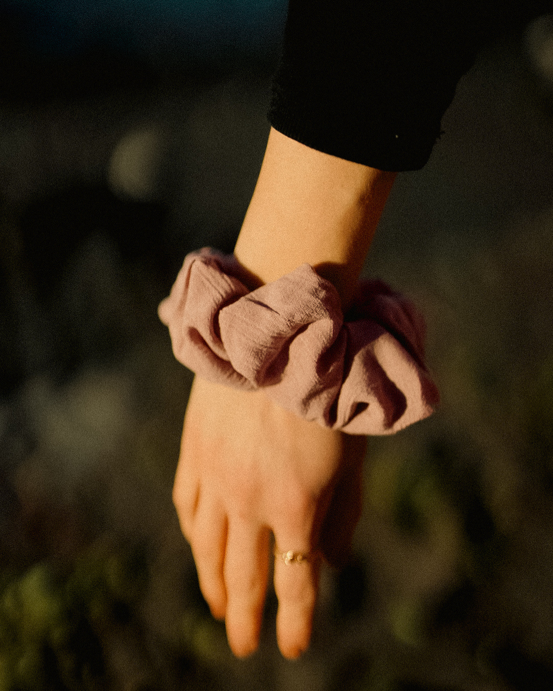 Nature Scrunchie (Sandy Lilac)