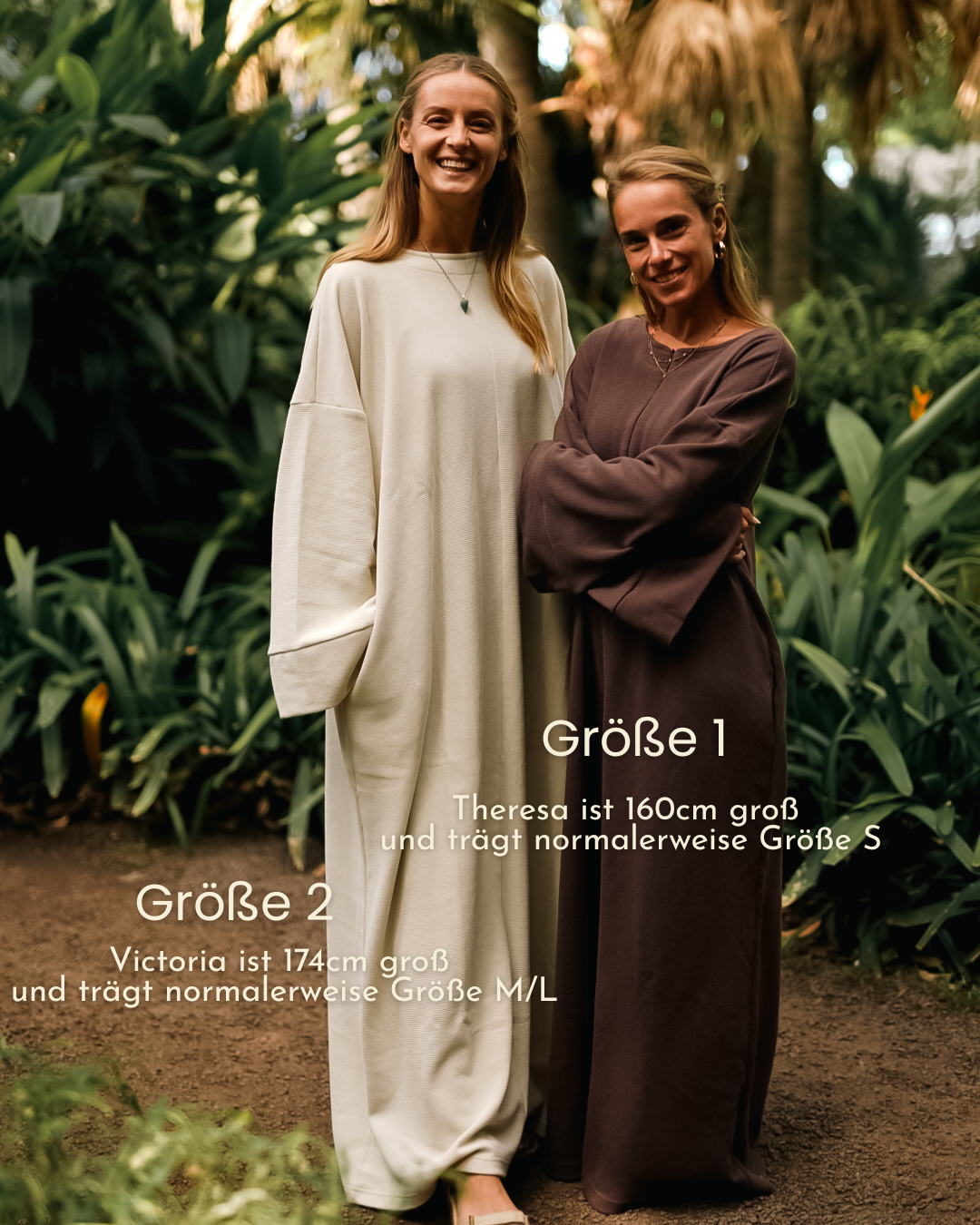 Warm "Laila" abaya made from organic cotton (Cloud Dancer)